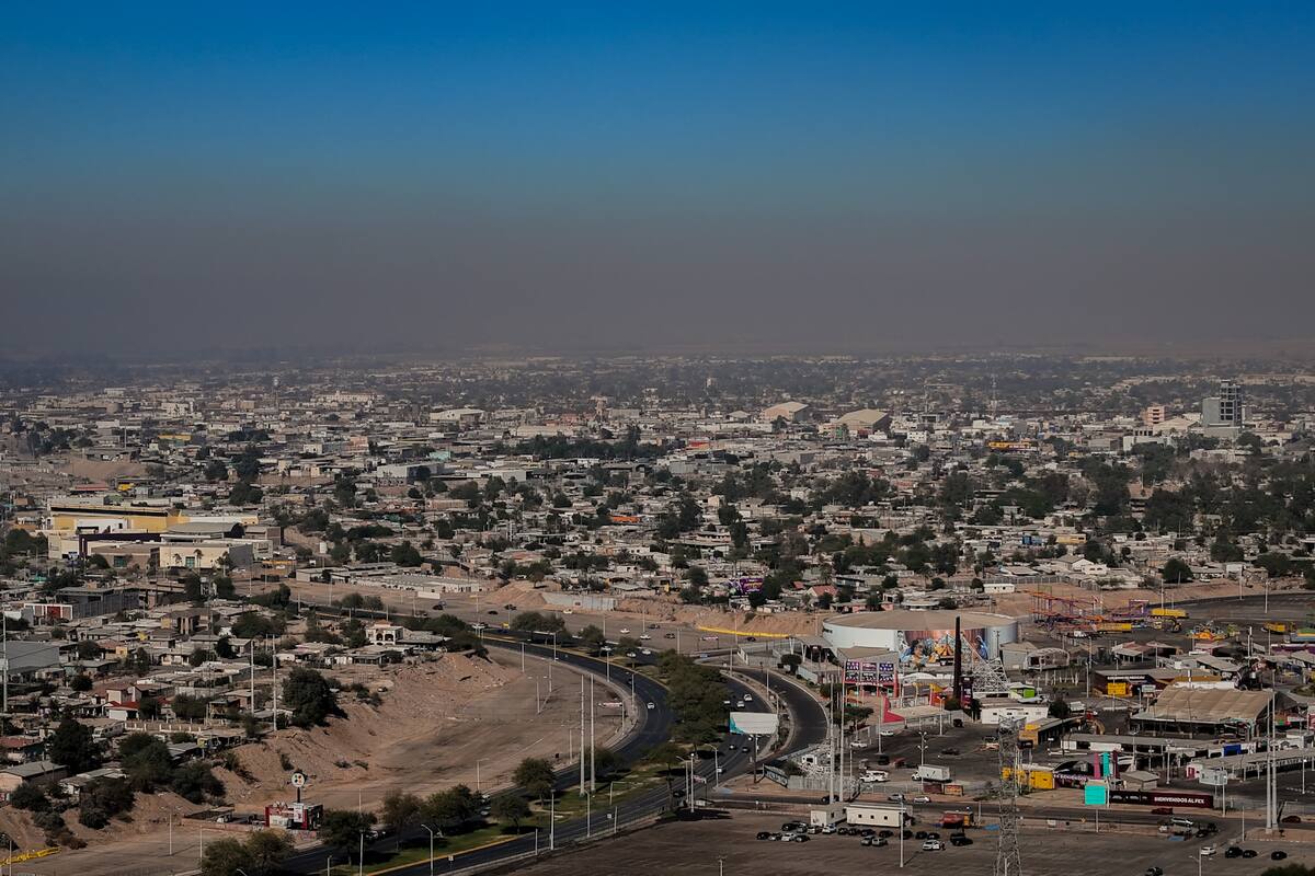 Activan alerta de contingencia por mala calidad del aire en Mexicali