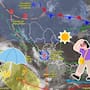 Onda Tropical 31 y monzón mexicano provocarán lluvias muy fuertes y calor extremo este martes