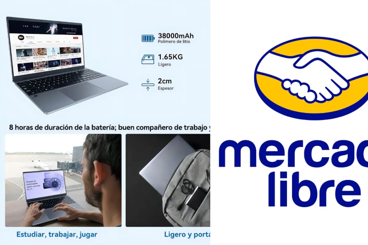 Mercado Libre sorprende con laptop Hyjoy Intel Windows 11 al 52% de descuento