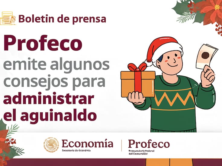 ¿Cómo puedo hacer rendir más mi aguinaldo? Consejos de la PROFECO