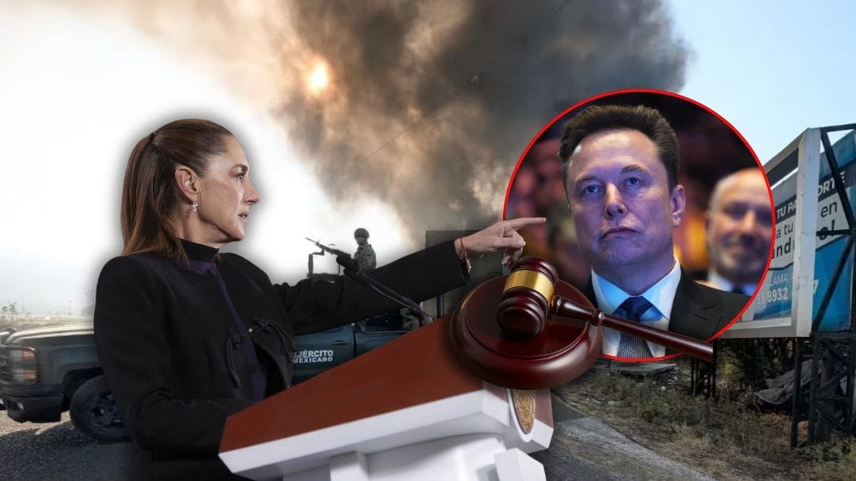 Claudia Sheinbaum analiza acción legal contra Elon Musk luego de que la acusara de proteger y “obedecer” a líderes del narcotráfico