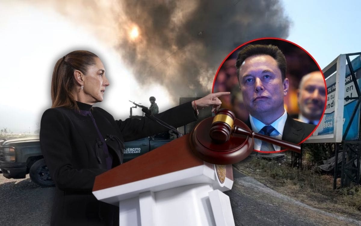 Sheinbaum analiza acción legal contra Elon Musk tras acusaciones en X. | Crédito: Presidencia/El Universal/AP