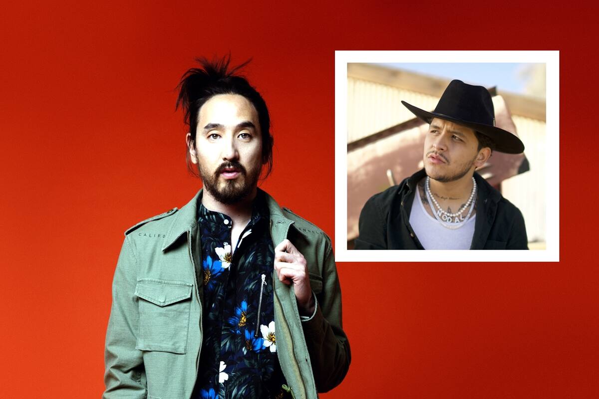 Steve Aoki se declara ”un gran fan” de Christian Nodal