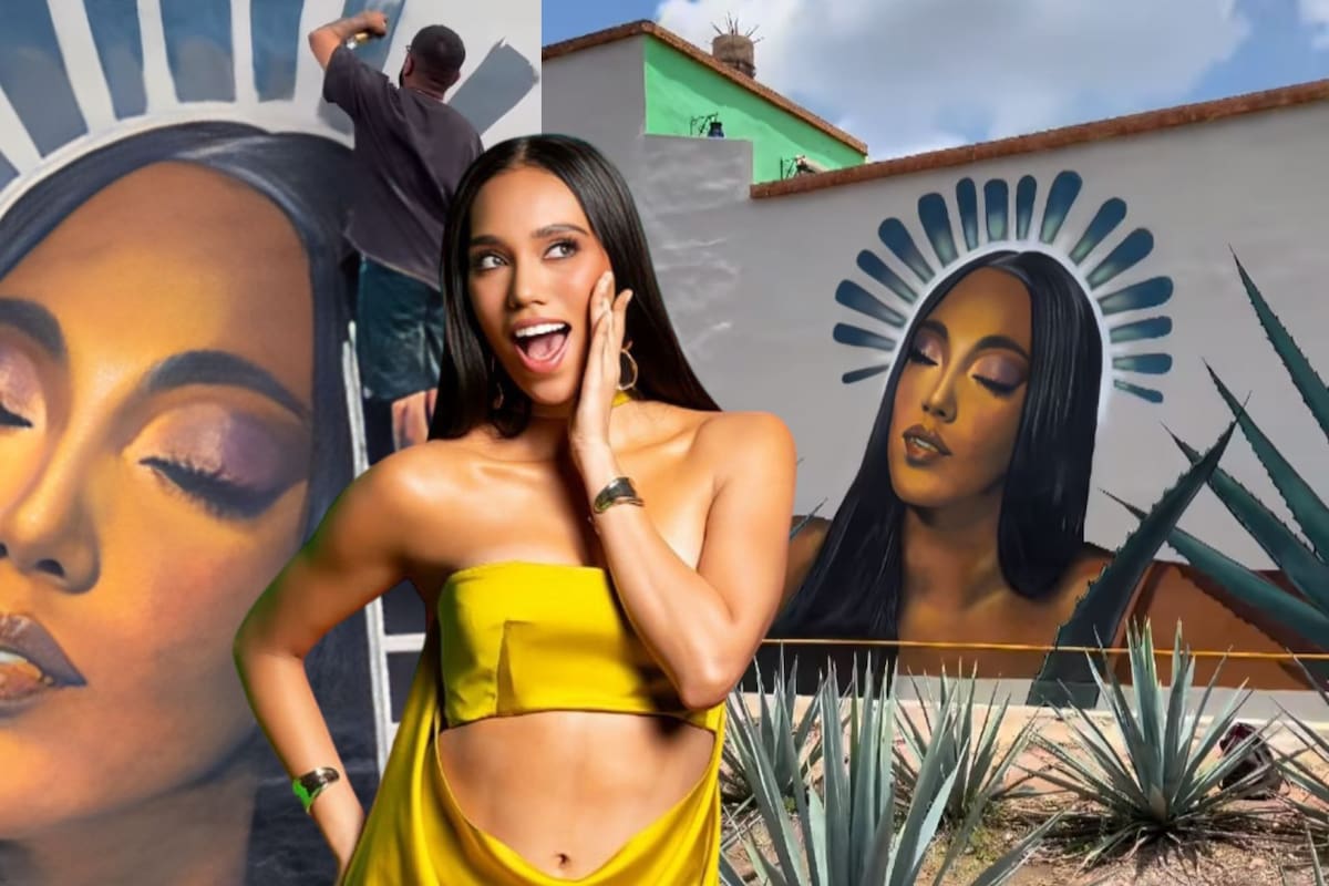 Priscila Valverde ya tiene su propio mural en Jalisco tras ser una de las favoritas de La Casa de los Famosos México