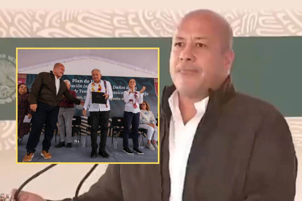 Jalisco: Enrique Alfaro sufre abucheo en evento; AMLO y Sheinbaum salen a defenderlo