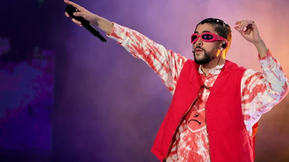 El cantante puertorriqueño Bad Bunny.