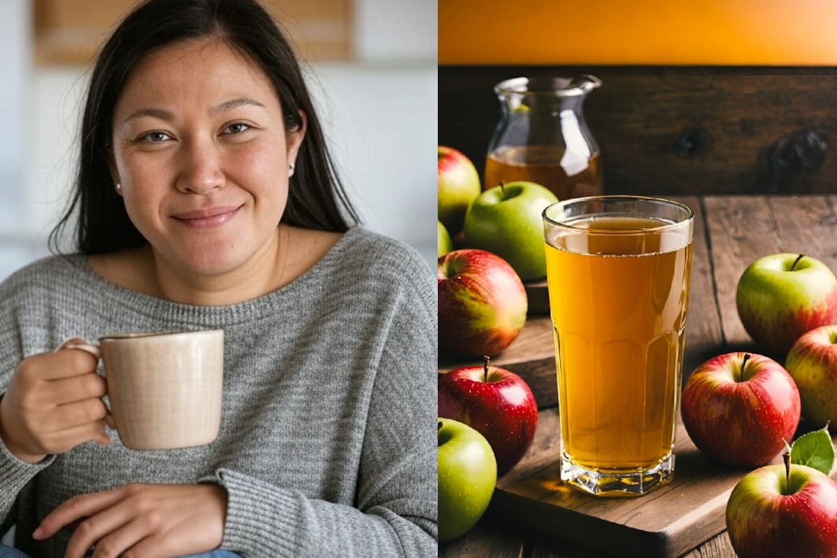 Vinagre de manzana para limpiar el estómago, beneficios, dosis y cómo tomarlo correctamente