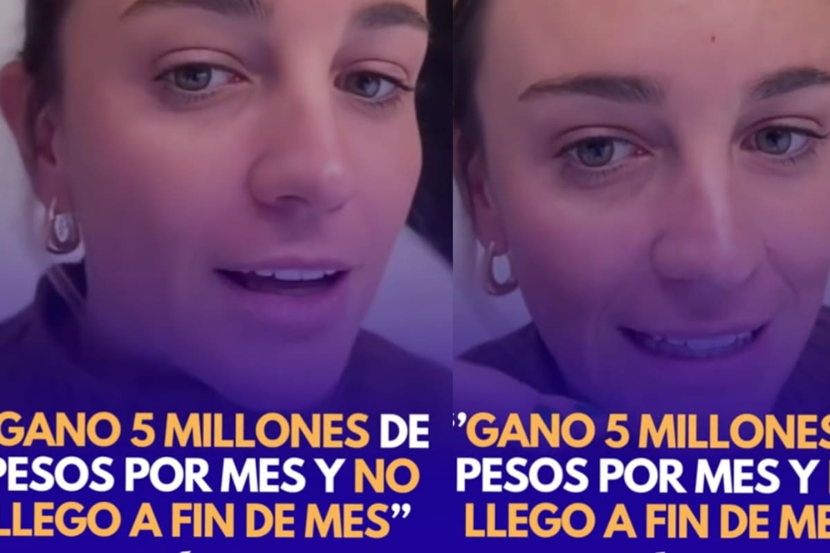 Argentina revela que gana 5 millones de pesos (63 mil pesos mexicanos), pero no le alcanza y debe pedir prestado para terminar el mes