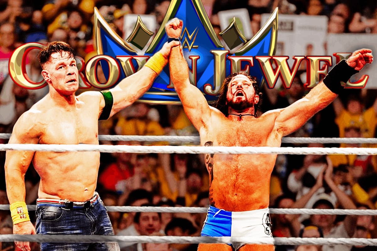 Todos los movimientos homenaje a otros luchadores que realizaron John Cena y AJ Styles en Crown Jewel
