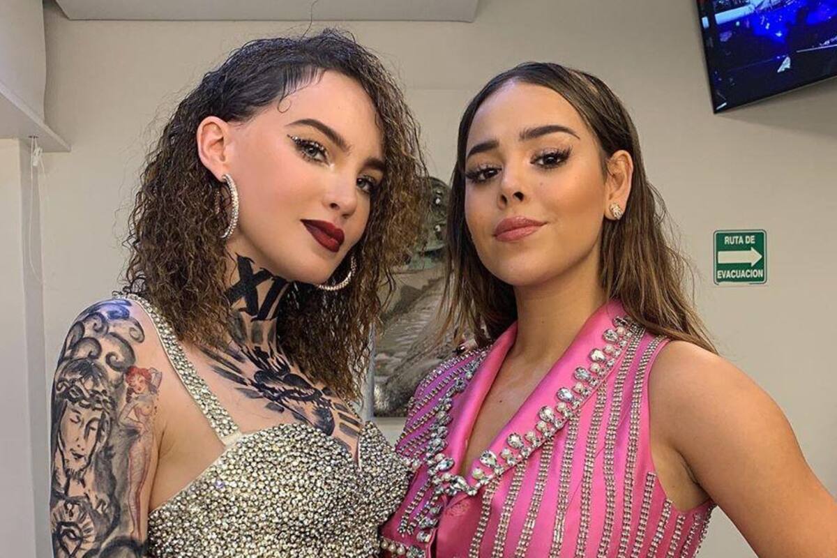 Belinda reconoce el talento de Danna Paola y dice que la admira