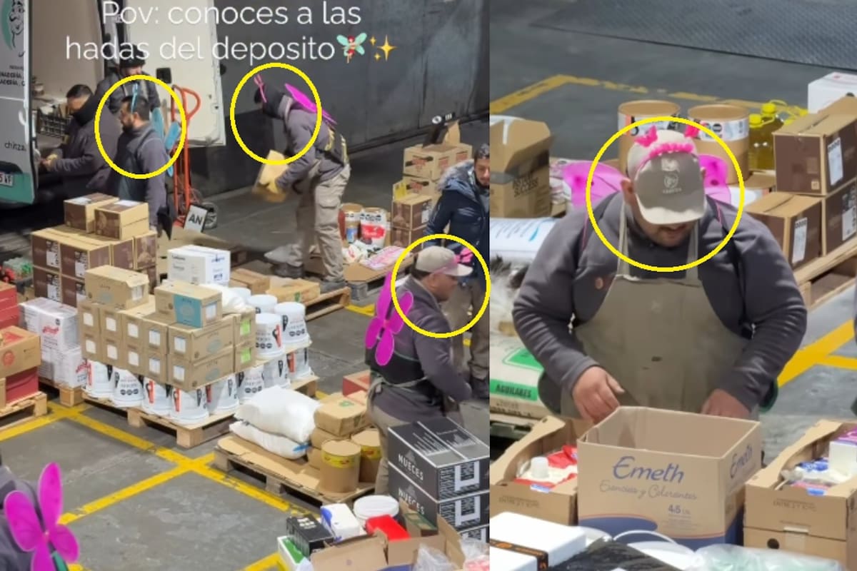 “Se hicieron llamar las hadas del depósito”: Trabajadores de almacén se visten como hadas y causan sensación en redes sociales