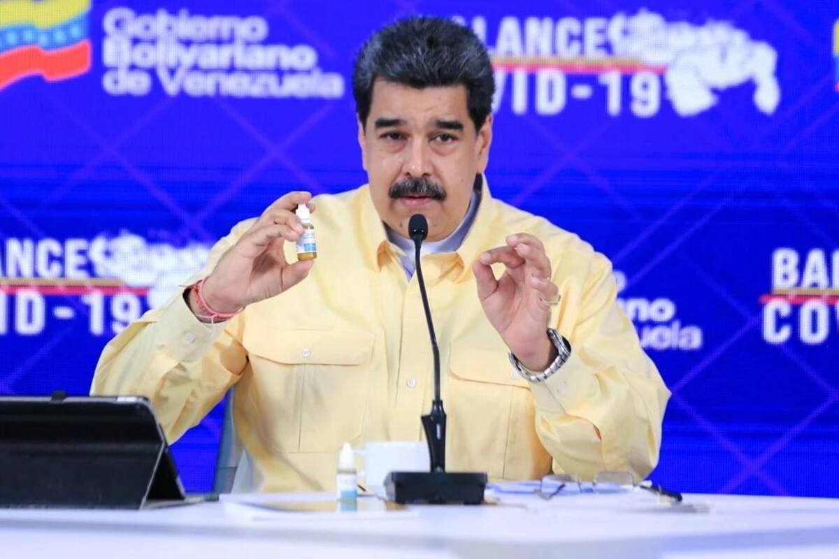 ¿Qué se sabe de las "gotitas milagrosas" de Maduro ante Covid-19?