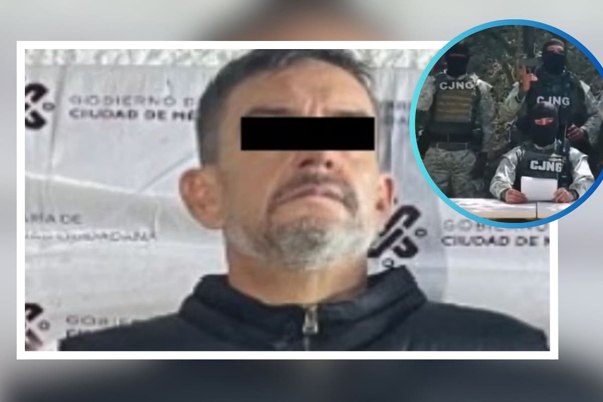 Capturan al “Comandante Shark”, cabecilla del CJNG que controlaba el sur de CDMX