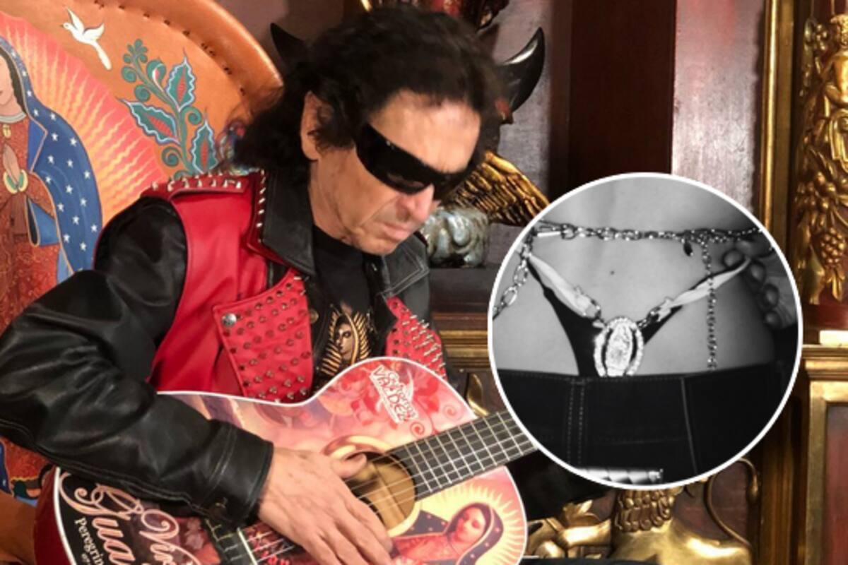 Álex Lora arremete de nuevo contra Danna por ropa interior con imagen de la Virgen
