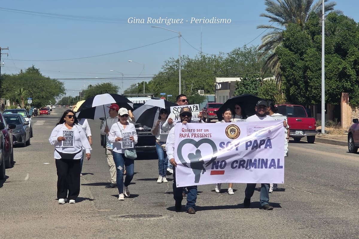 “Soy papá, no criminal”: padres marchan en San Luis para denunciar alienación parental y exigir justicia