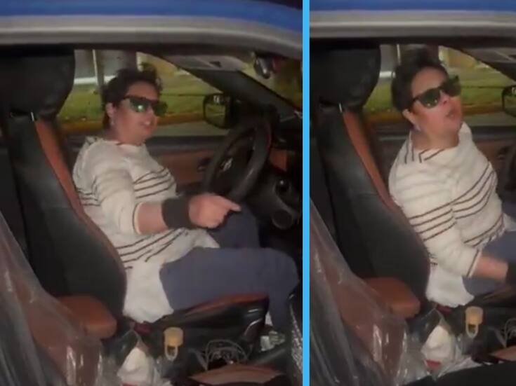 “Lady Trump”: Mujer choca en Jalisco e insulta a policías en inglés (VIDEO VIRAL)