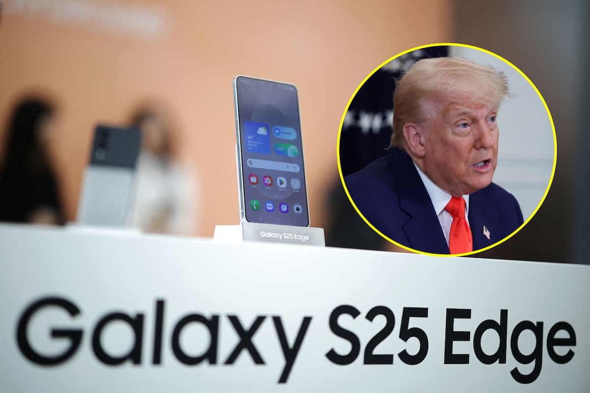 Trump amenaza con aranceles al 25% a Samsung por fabricación de teléfonos inteligentes en el extranjero, al igual que Apple