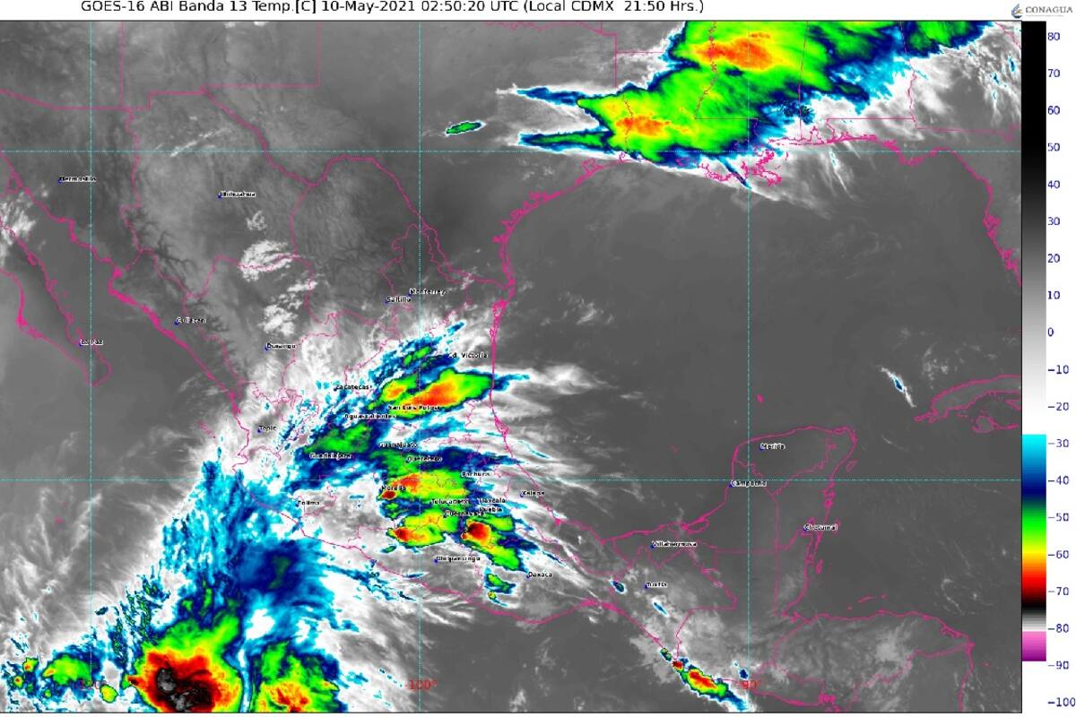 Tormenta Tropical Andrés origina lluvias muy fuertes en zonas de Michoacán y Guanajuato