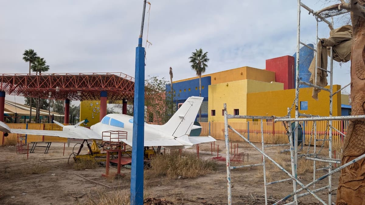 Sin fecha de reapertura, pero ya en obra: así avanza la rehabilitación del Museo La Burbuja en La Sauceda