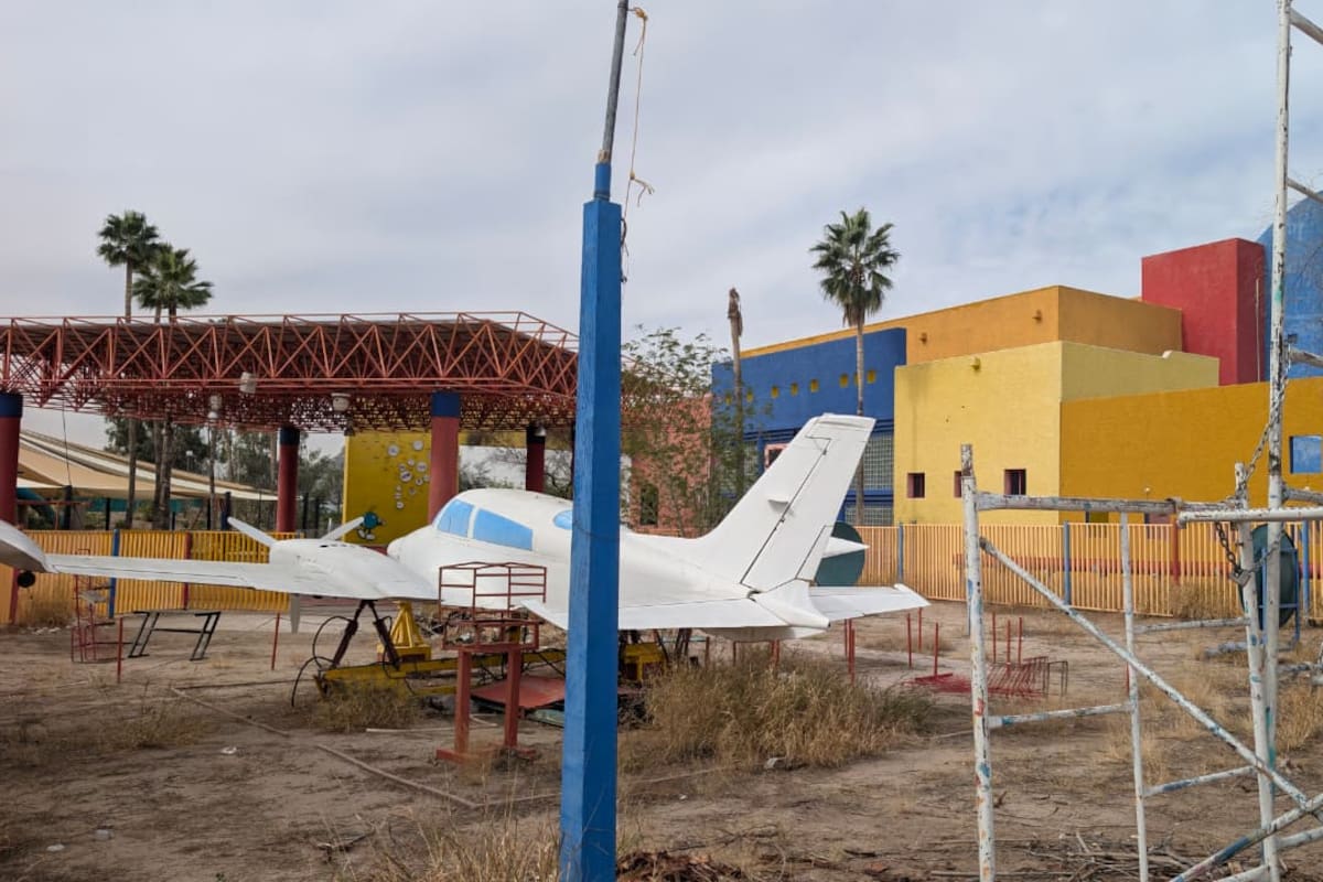 Sin fecha de reapertura, pero ya en obra: así avanza la rehabilitación del Museo La Burbuja en La Sauceda