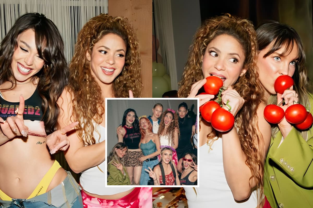 Shakira celebra la Soltera’s House Party con Belinda, Kenia Os y Danna; así fue la exclusiva fiesta