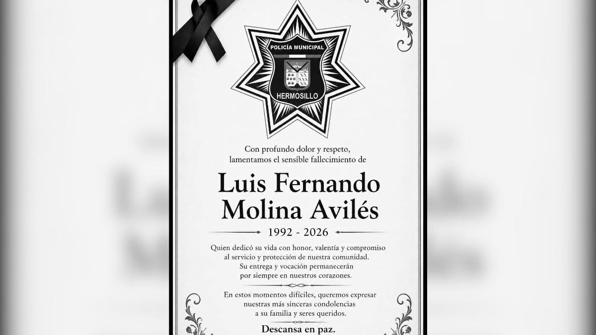 Policía Municipal de Hermosillo muere tras ataque armado en la colonia Centro; dos hombres y una mujer son buscados por la corporación