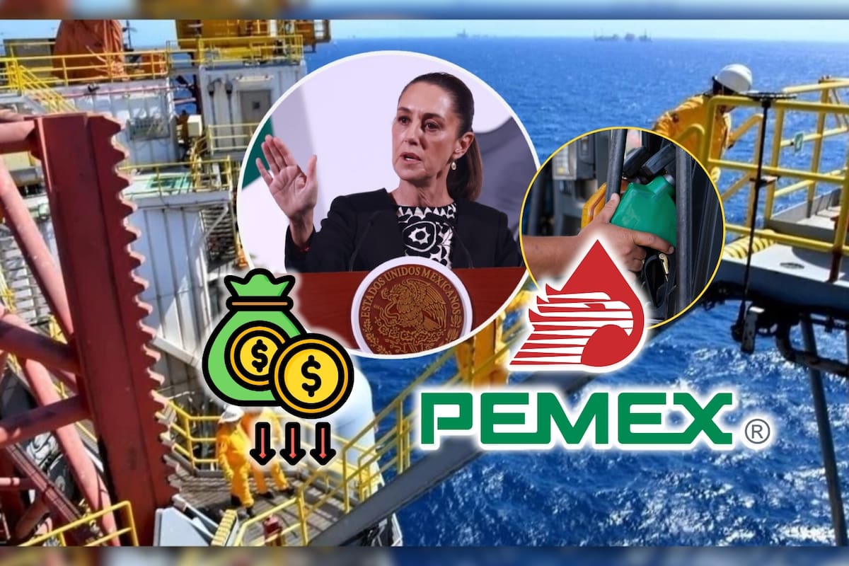 Pemex perdió 12 mil 729 millones de pesos en seis meses por el tope al precio de la gasolina de Claudia Sheinbaum
