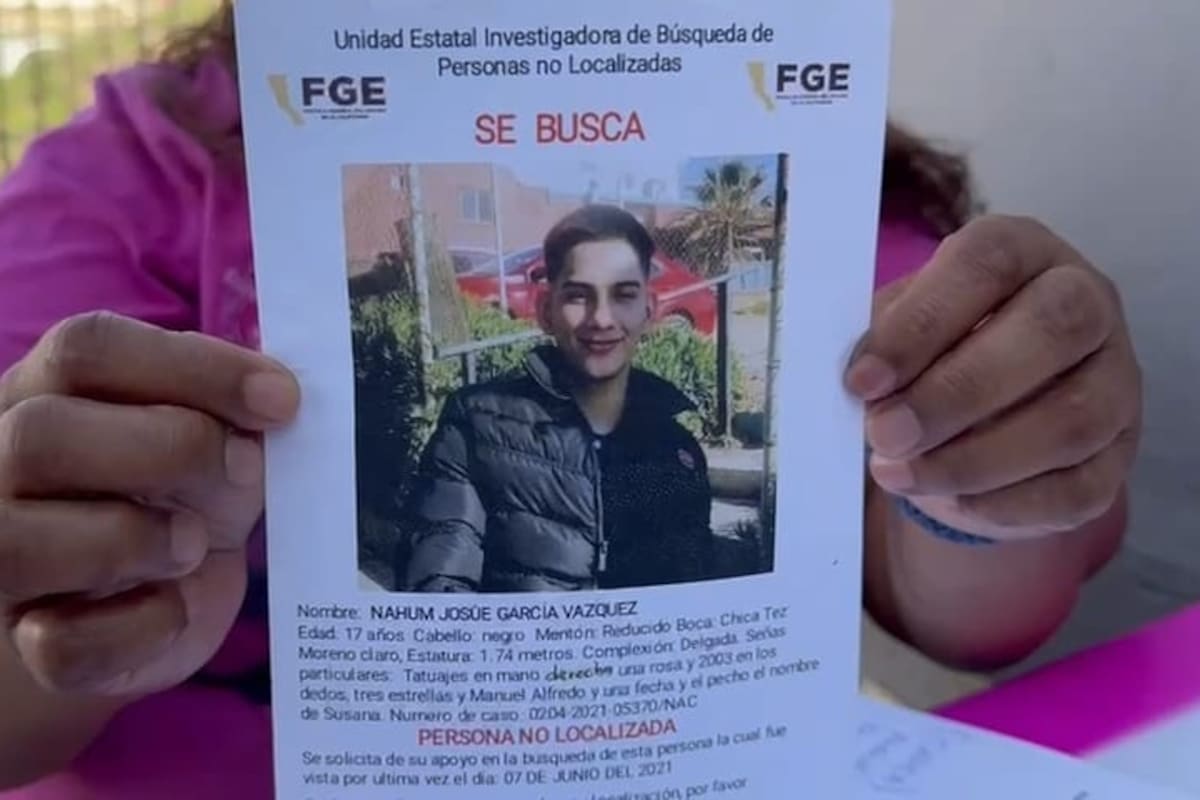Tiene la ilusión de encontrar a su hijo Nahum Josué en esta Nochebuena