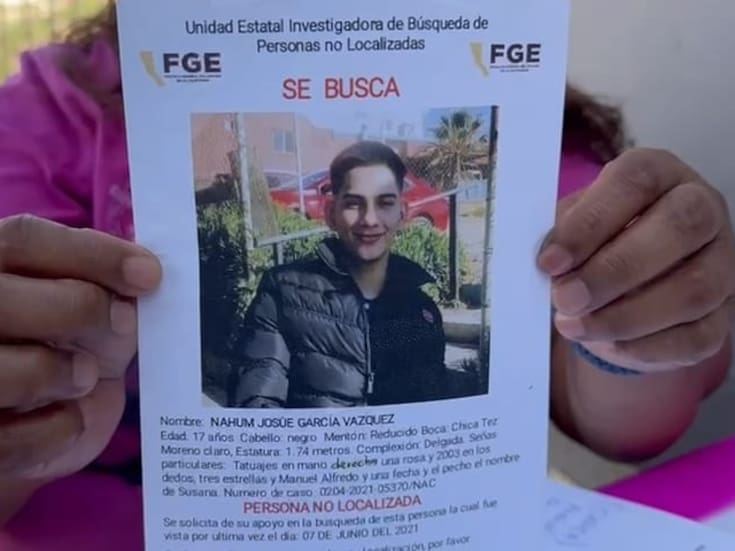 Tiene la ilusión de encontrar a su hijo Nahum Josué en esta Nochebuena