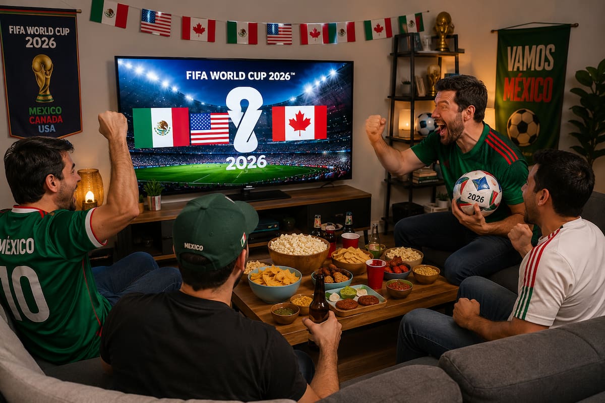 Esto es lo que gastarán los mexicanos para ver un partido del Mundial desde casa, según estimaciones de Anpec