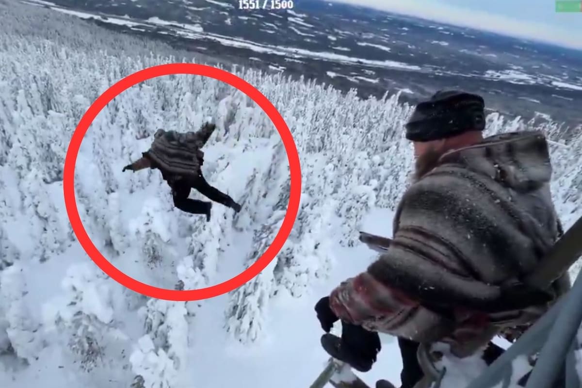 VIDEO: Streamer se lanza desde 20 metros de altura al suelo sin llevar ningún tipo de protección: Esto fue lo que le sucedió