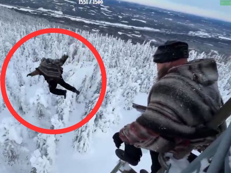 VIDEO: Streamer se lanza desde 20 metros de altura al suelo sin llevar ningún tipo de protección: Esto fue lo que le sucedió