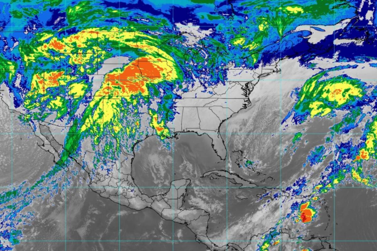 Clima en México: Se esperan lluvias fuertes y caída de nieve al Noroeste del País
