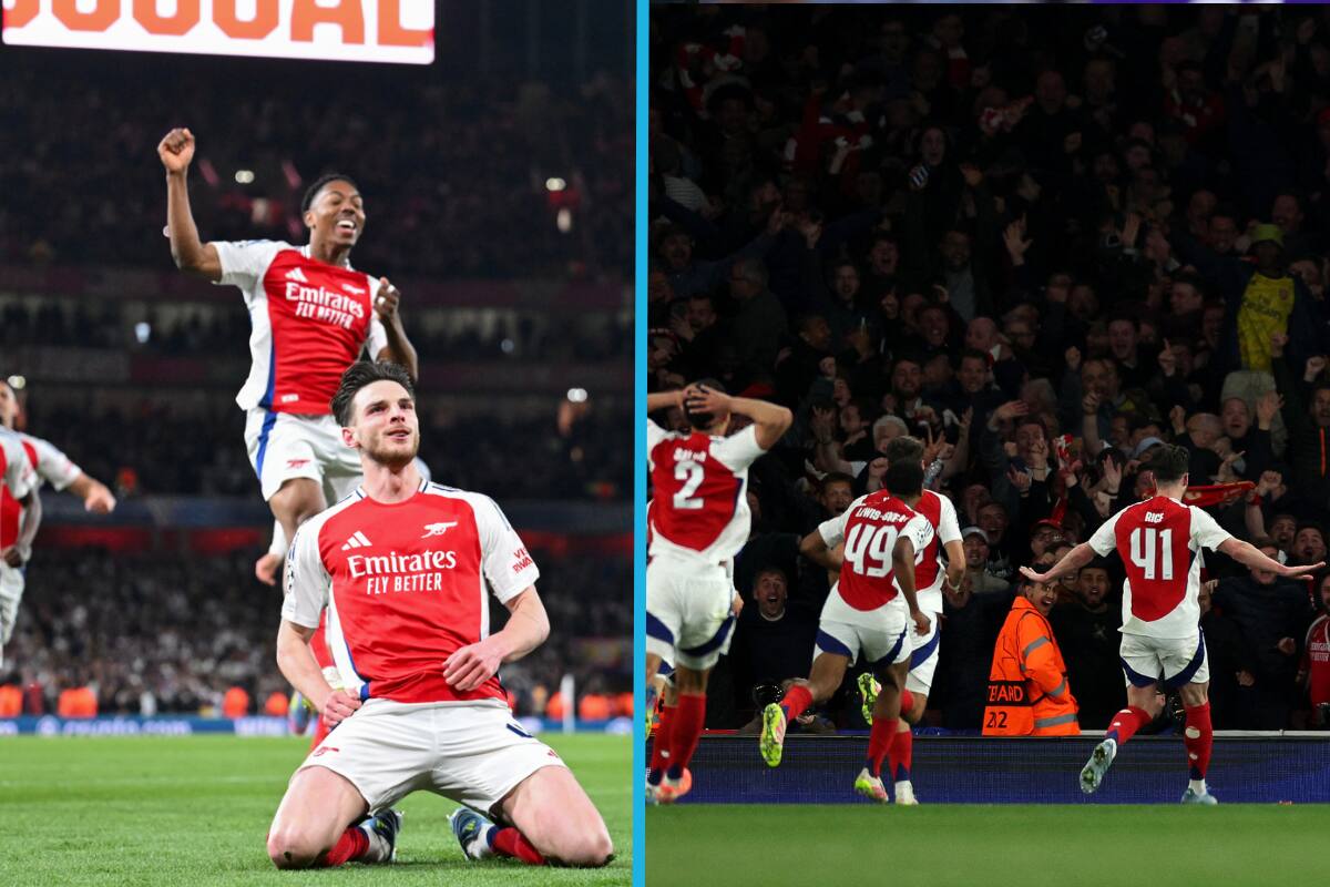 Arsenal destroza al Real Madrid 3-0 y pone medio pie en la semifinales