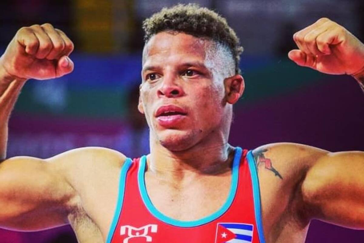 El luchador y medallista olímpico cubano, Ismael Borrero, se recupera del coronavirus