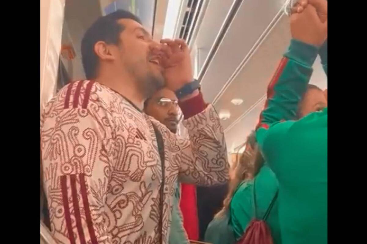 Mexicano hace broma en transporte público de Qatar haciéndose pasar por asaltante (VIDEO)