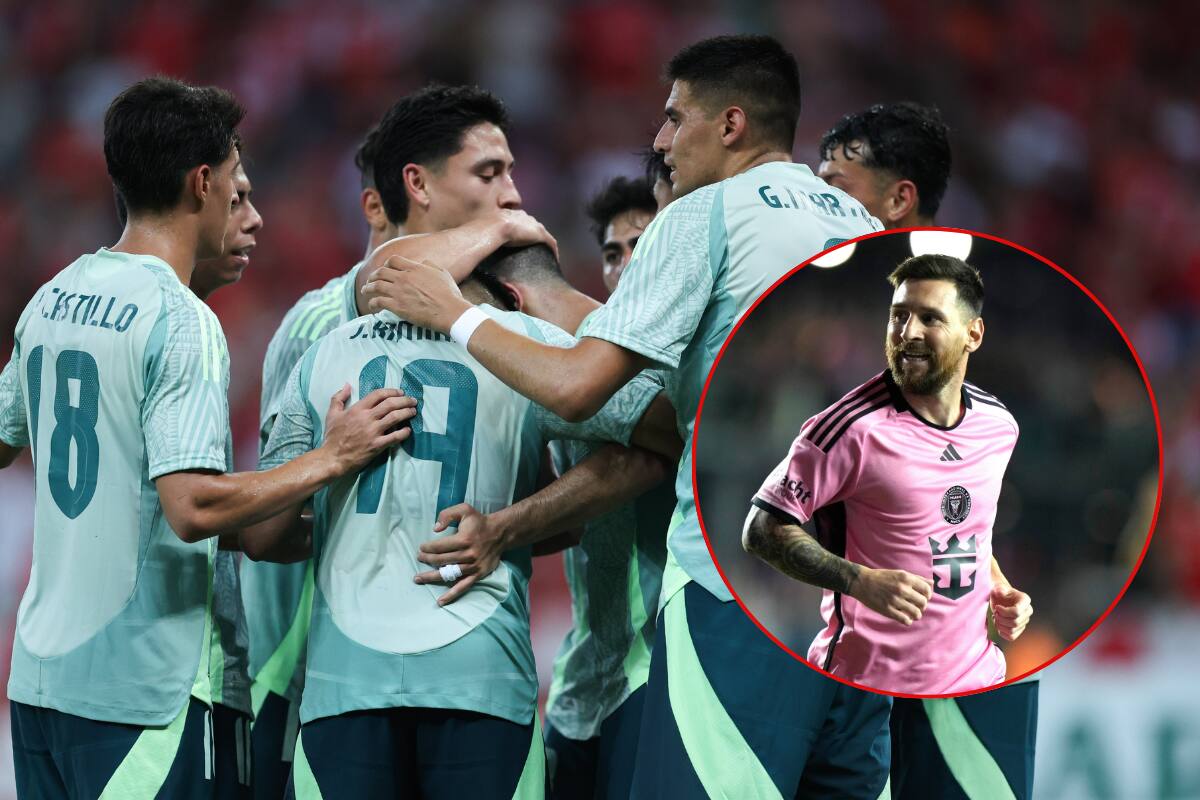 ¡Insólito! Futbolista mexicano causa baja de la selección por ir a jugar con Messi