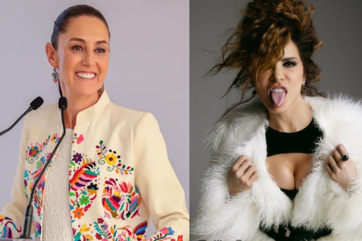 Gloria Trevi expresa su apoyo a Claudia Sheinbaum: “Estamos en buenas manos”