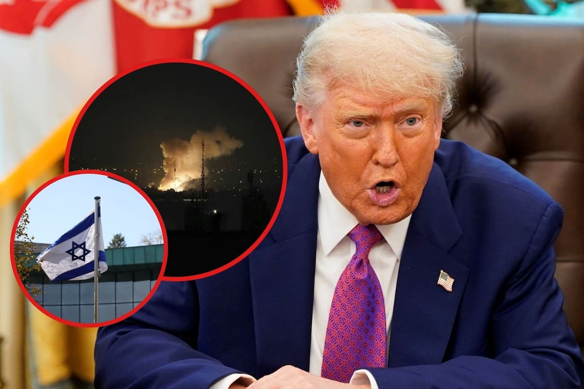 Trump revela que EEUU sabía del ataque de Israel a Irán y respalda la ofensiva como “un ataque muy exitoso”