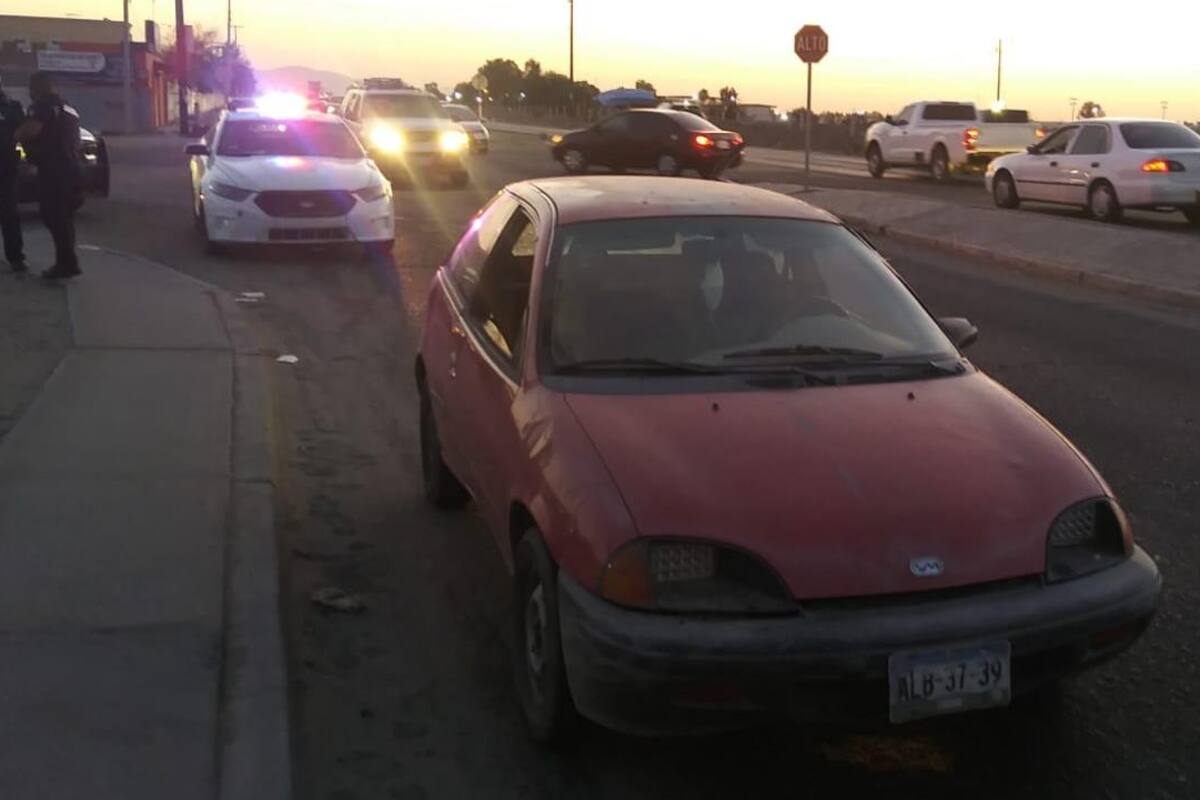 Recuperan auto robado gracias a arco lector de placas