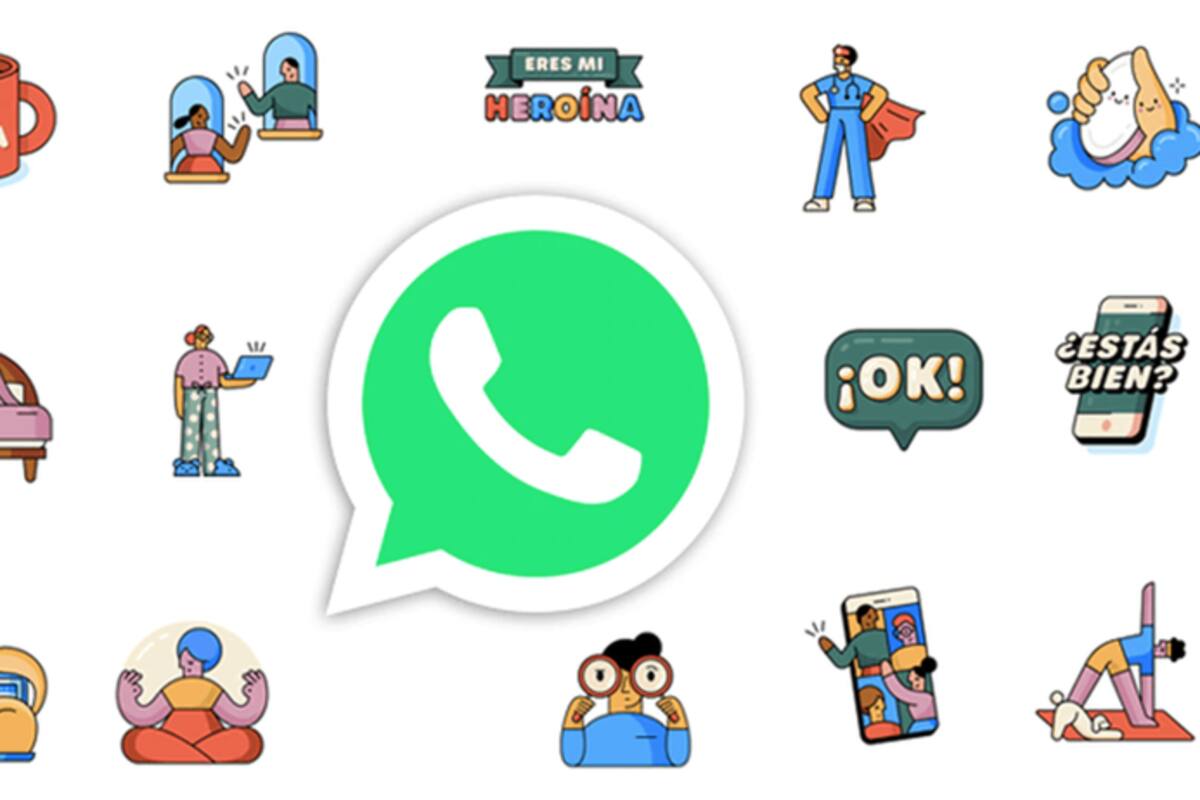 WhatsApp y OMS lanzan stickers "Juntos en Casa"