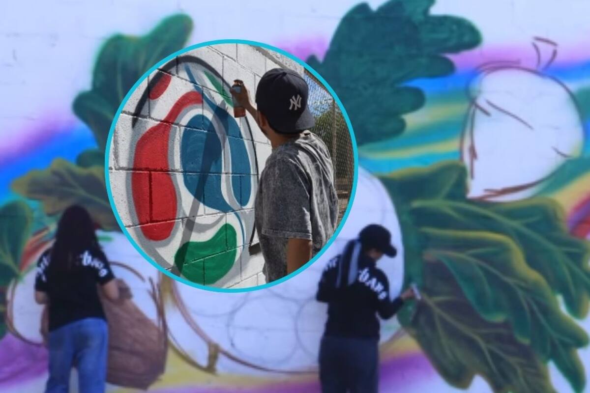 Con 214 murales de futbol, Sonora promueve la convivencia juvenil y el arte en espacios públicos