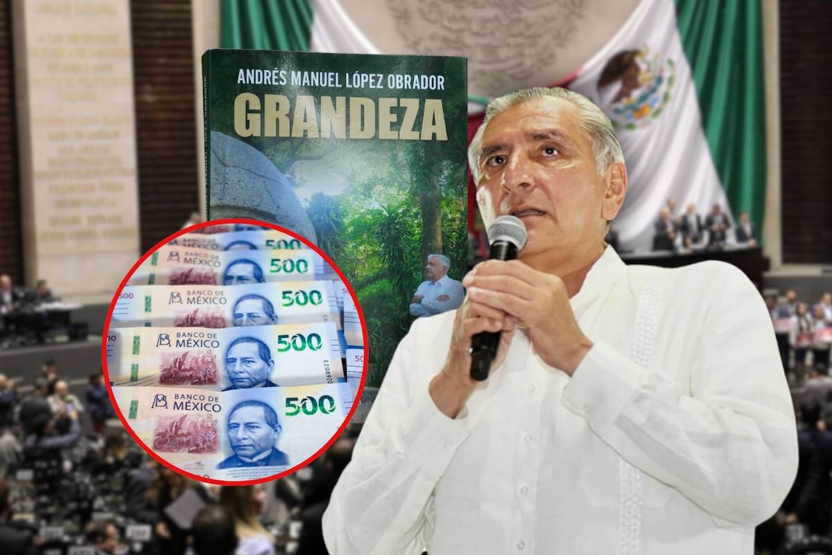 Adán Augusto López se gastó 7.8 millones de pesos en libros de AMLO para repartirlos entre senadores de Morena como regalo de Navidad mientras él sostiene que utilizó sus propios “ahorros” y negoció un “precio especial” con la librería