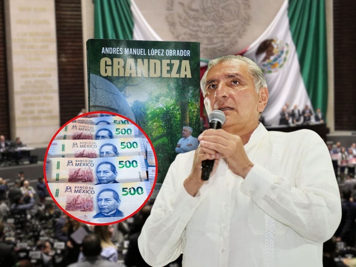 Gasta Adán Augusto millonada en 17 mil libros de AMLO. | Especial (X @adan_augusto/Banco digital GH)