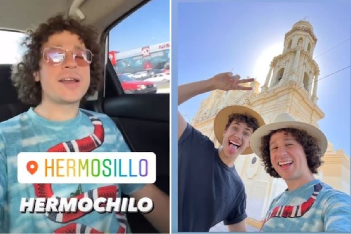 Así fue la travesía de Luisito Comunica y JuanPa Zurita en Hermosillo
