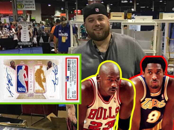 ¡Una millonada! Tarjeta firmada por Michael Jordan y Kobe Bryant es vendida en más de 12 mil millones de dólares