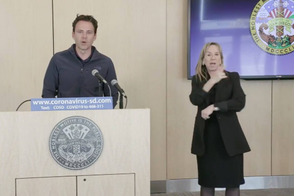 Confirman tercera muerte por coronavirus en San Diego
