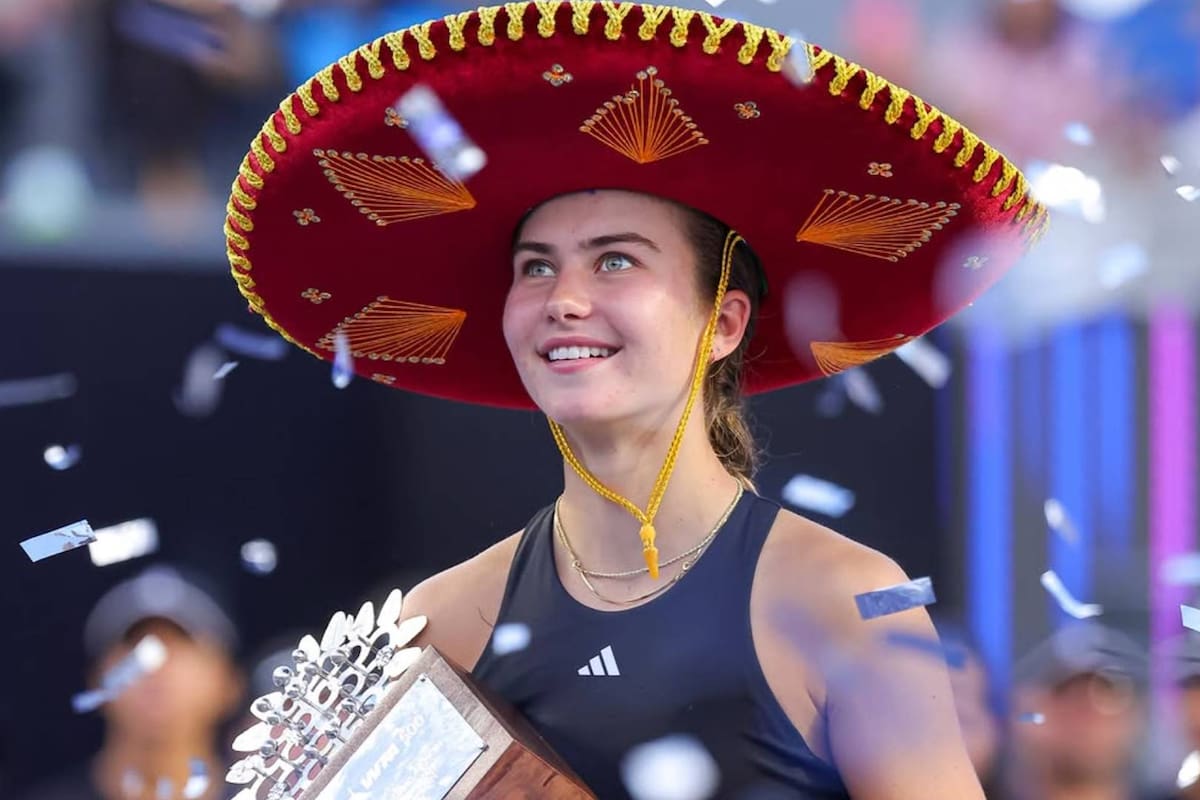 Ganó el Guadalajara Open con 17 años y su carrera explotó: Iva Jovic vuelve un año después como una de las mejores del mundo