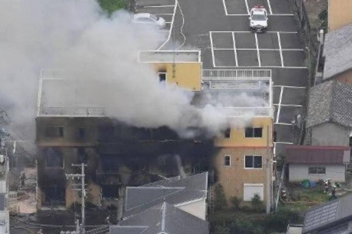 Detienen al presunto autor del incendio en estudio Kyoto Animation en Japón