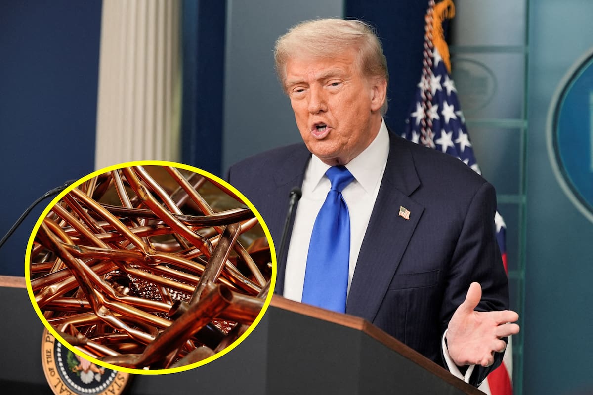 Trump dice que impondrá el martes un arancel del 50% al cobre